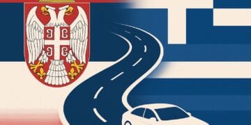 Serbia to Kefalonia with car – All routes